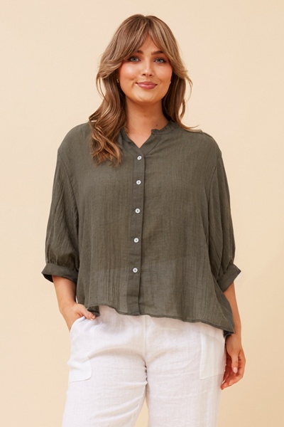 BELINA SOLID SHIRT