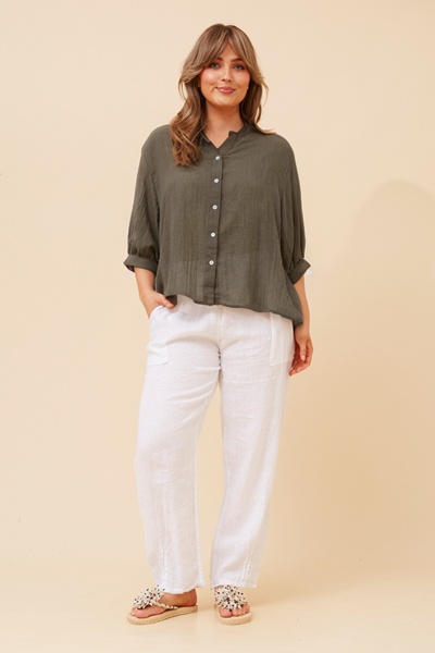 BELINA SOLID SHIRT