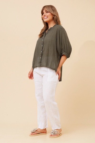 BELINA SOLID SHIRT