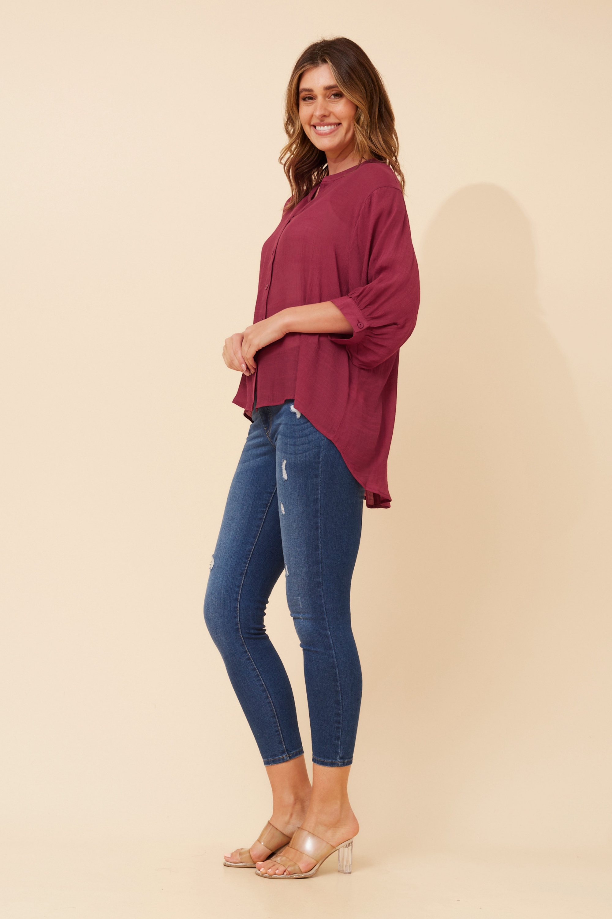 BELINA SOLID SHIRT