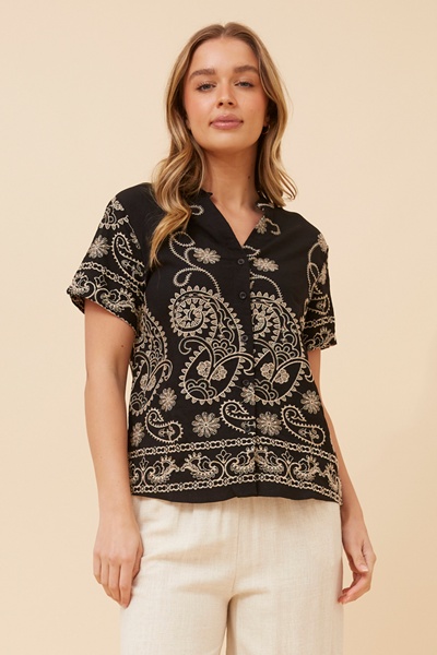 BELISSE EMBROIDERED SHIRT