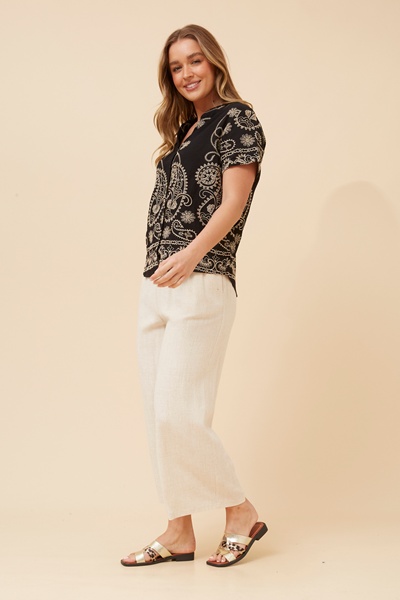 BELISSE EMBROIDERED SHIRT