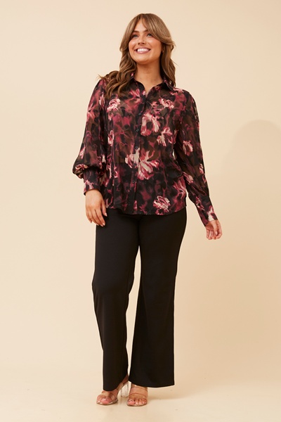 BELLE FLORAL PRINT SHIRT