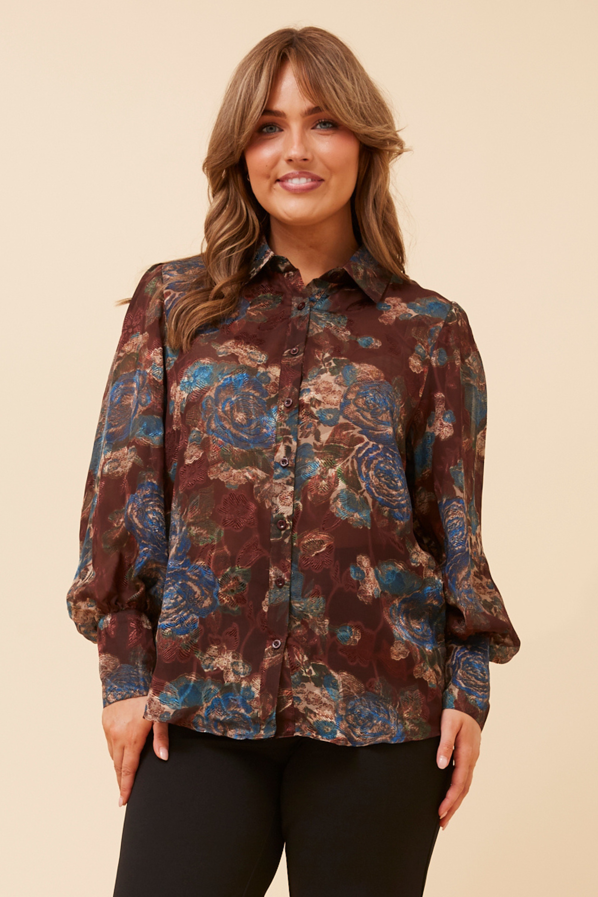 BELLE FLORAL PRINT SHIRT