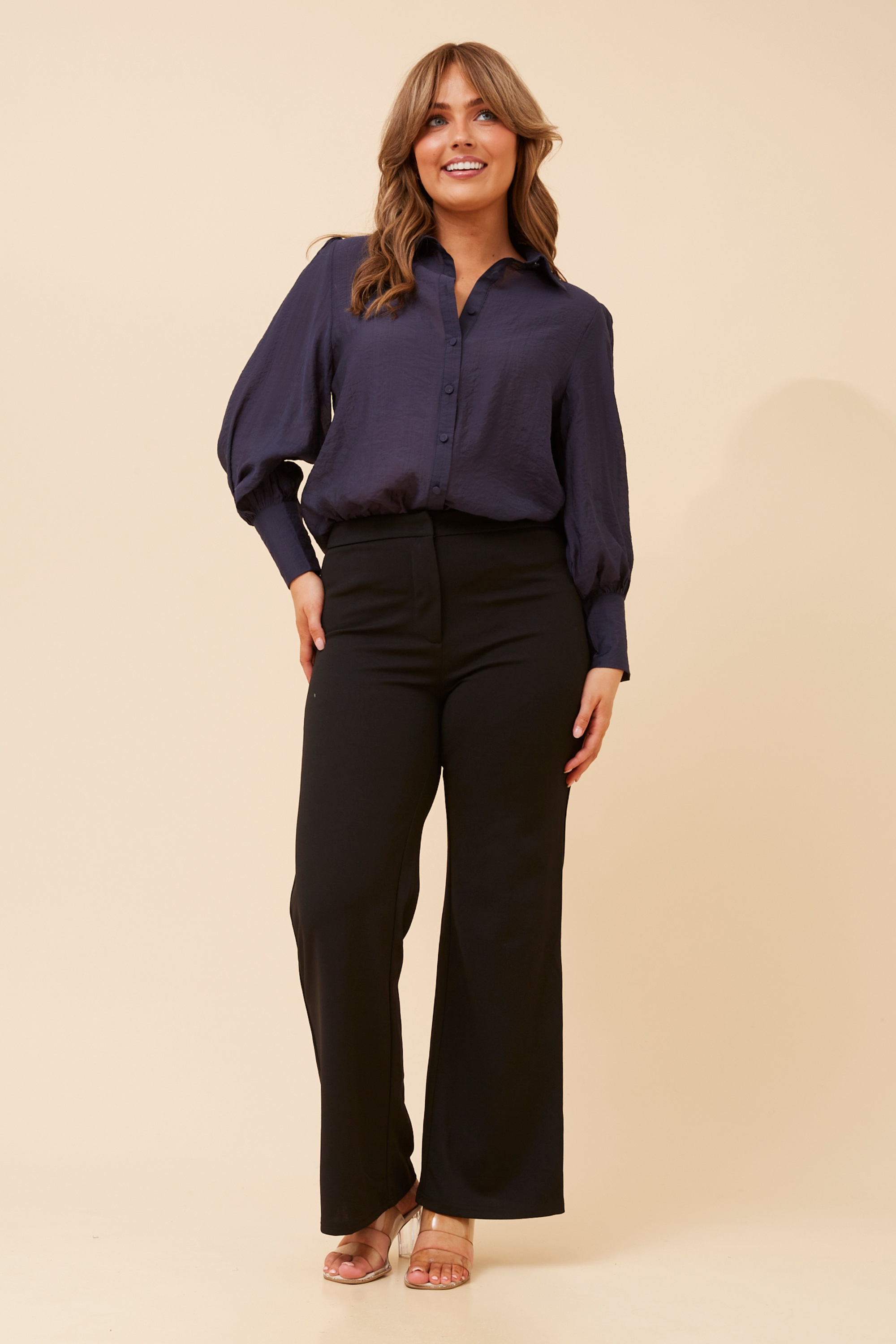 BELLE SOLID SHIRT