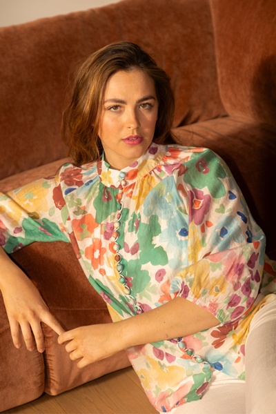 BERIT FLORAL BLOUSE