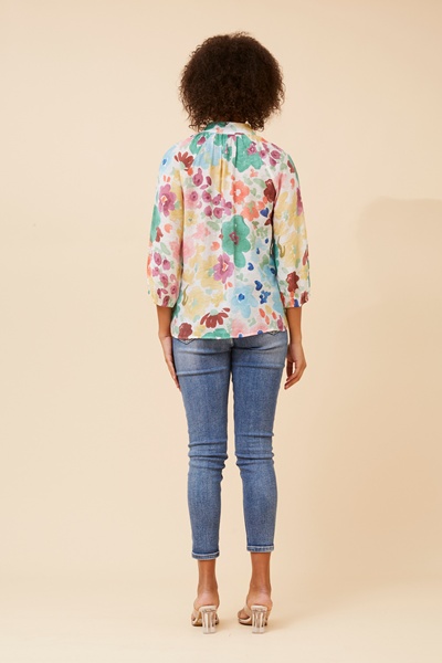BERIT FLORAL BLOUSE