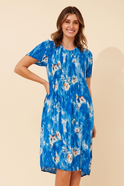 BERNIE FLORAL MIDI DRESS