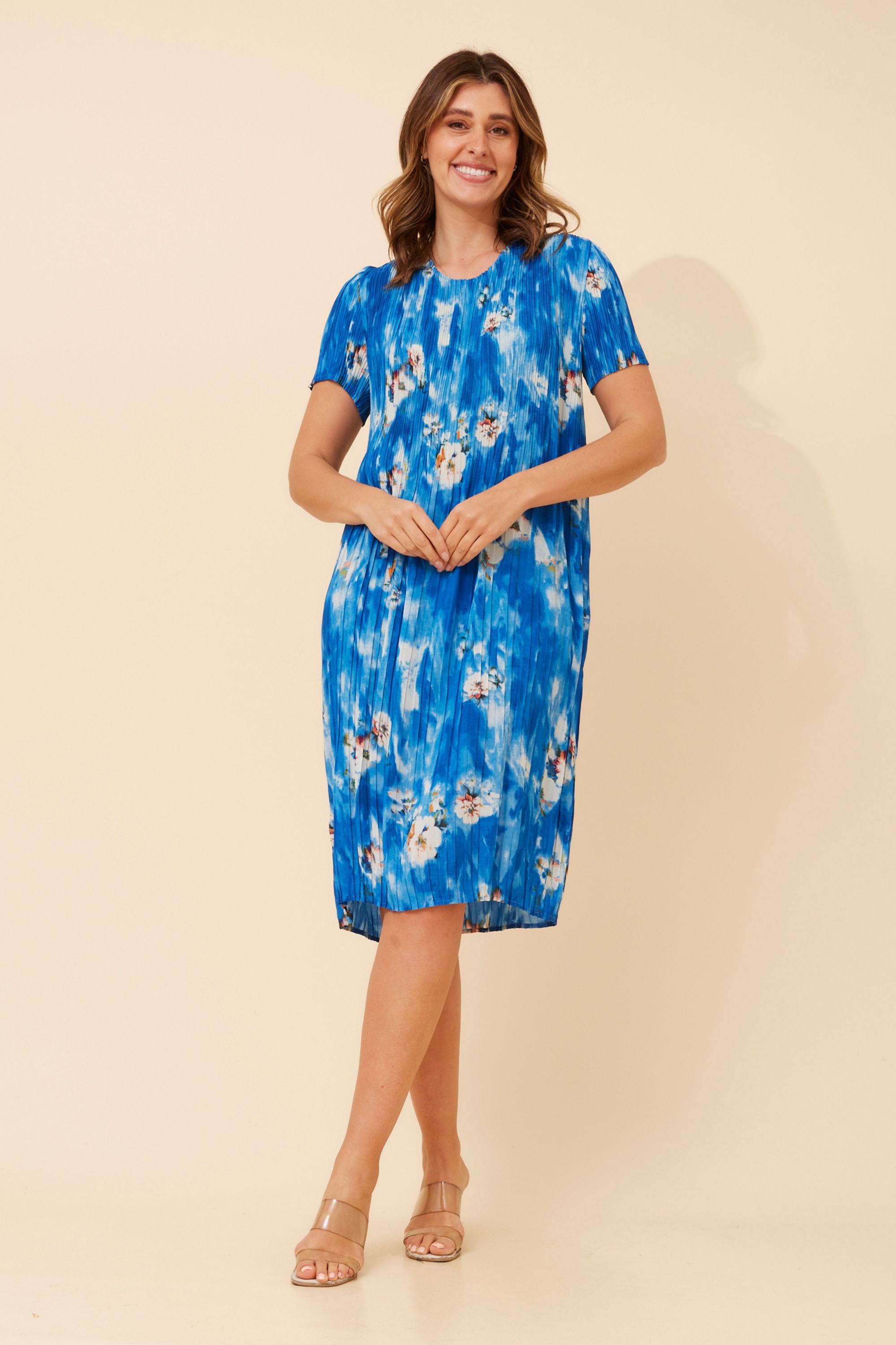 BERNIE FLORAL MIDI DRESS