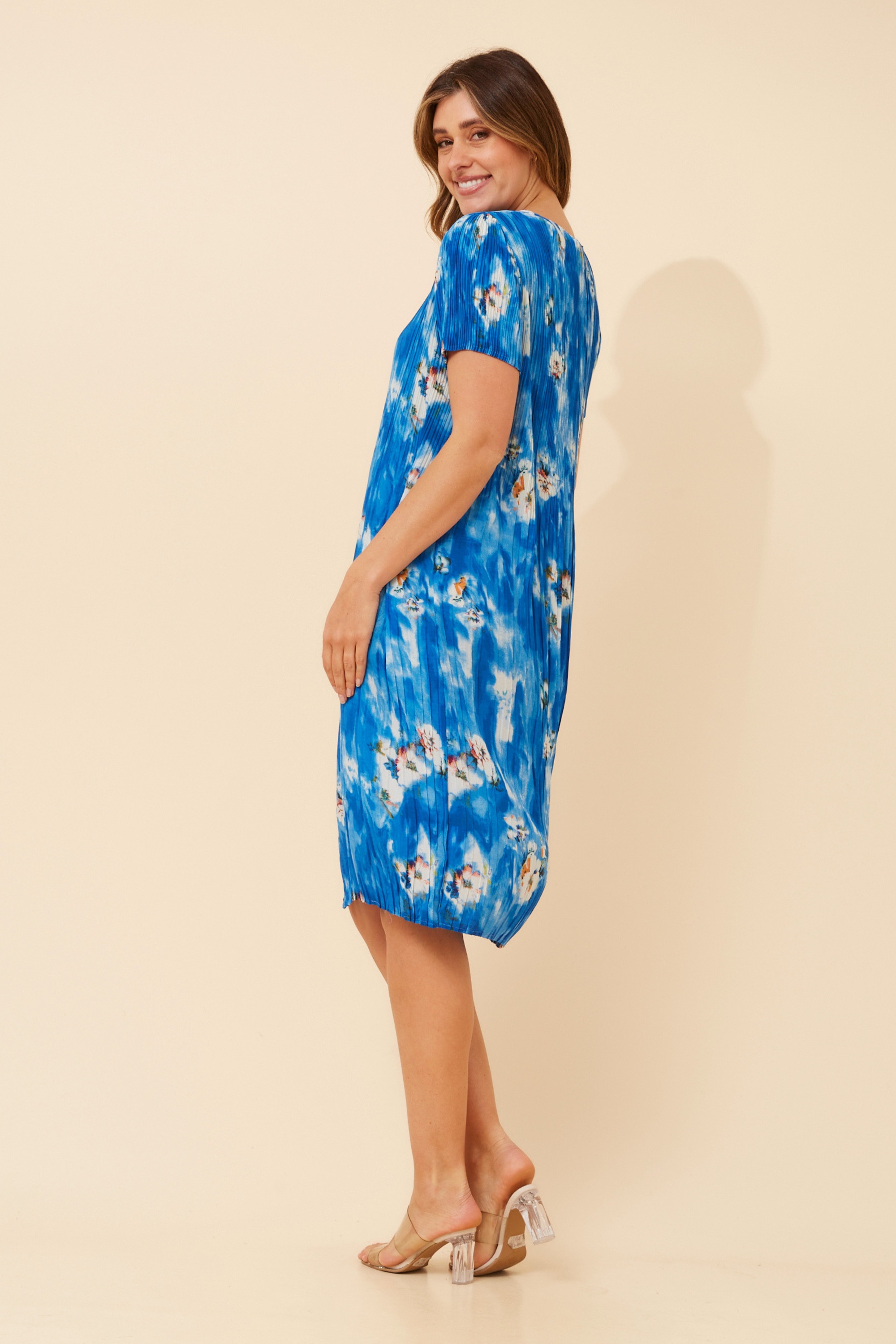 BERNIE FLORAL MIDI DRESS