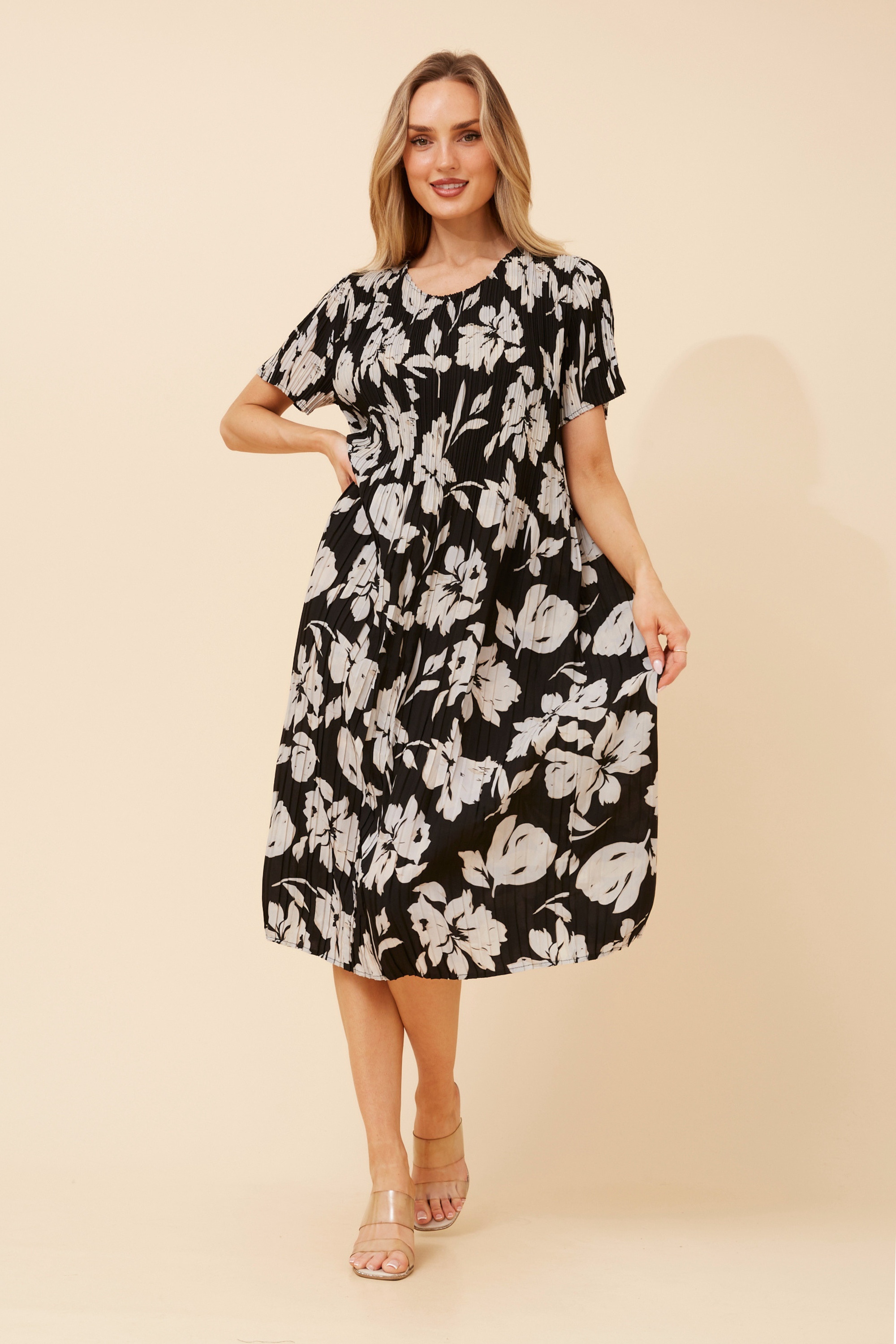 BERNIE FLORAL MIDI DRESS