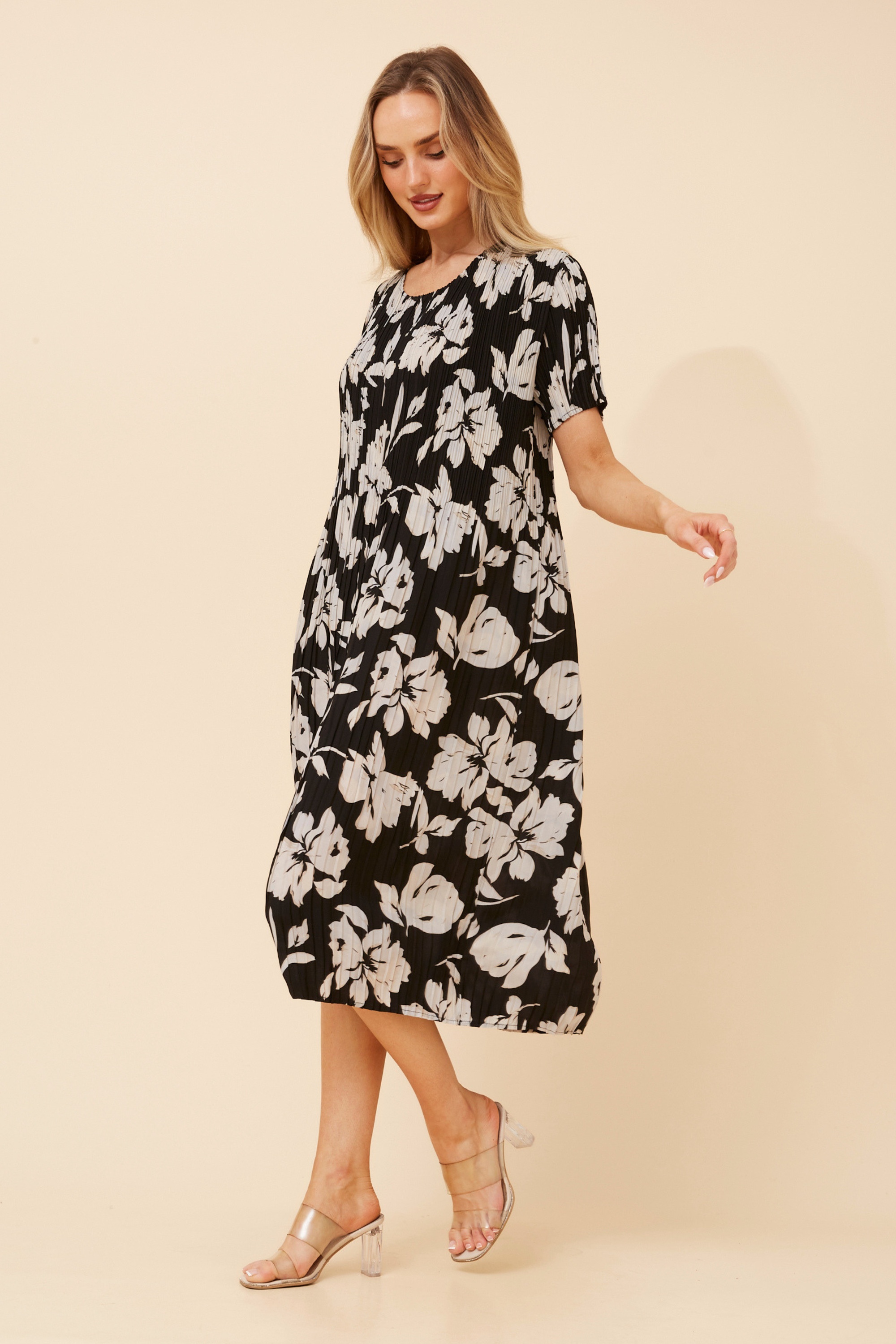 BERNIE FLORAL MIDI DRESS