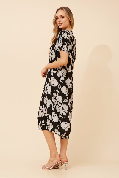 BERNIE FLORAL MIDI DRESS