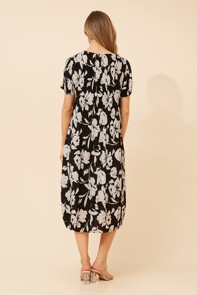BERNIE FLORAL MIDI DRESS