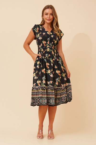 BERTA FLORAL DRESS