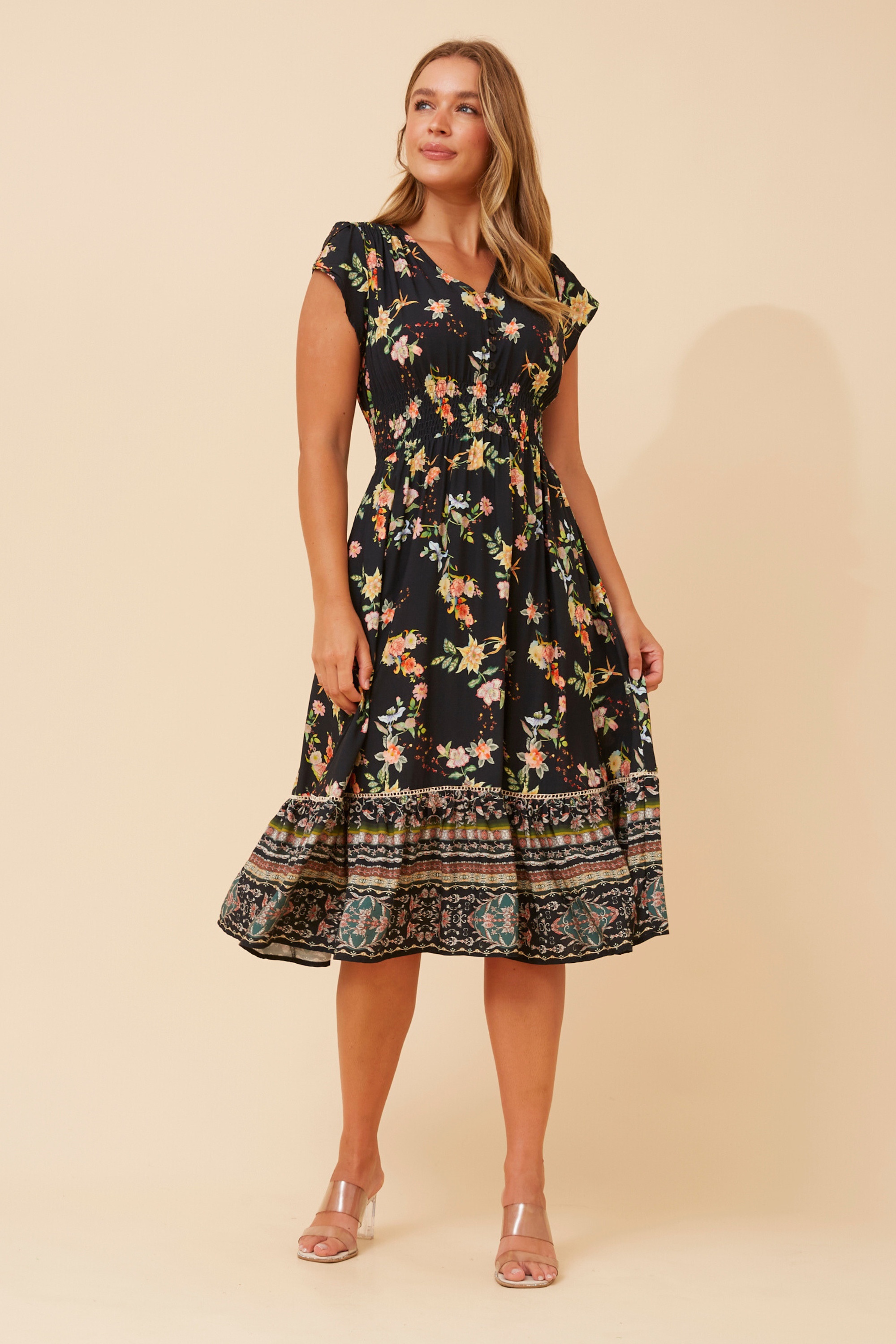 BERTA FLORAL DRESS