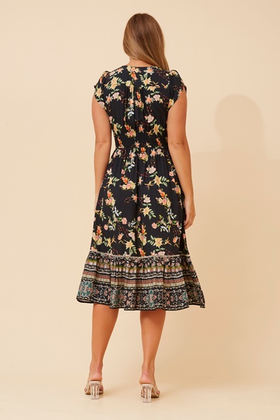 BERTA FLORAL DRESS