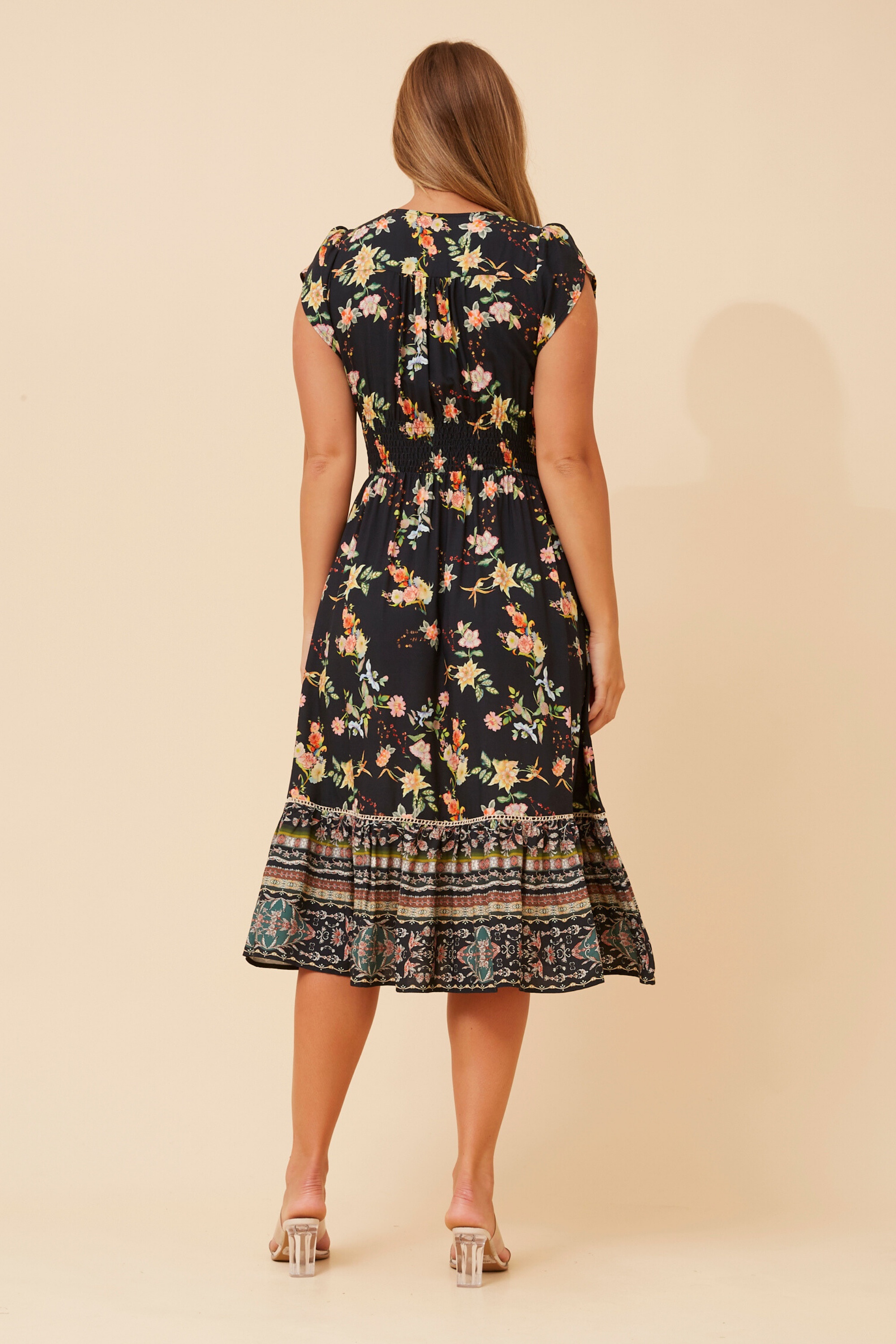 BERTA FLORAL DRESS