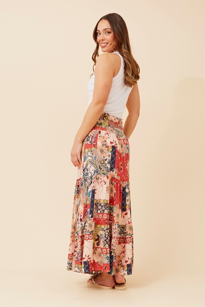 BETTINA BOHO MAXI SKIRT