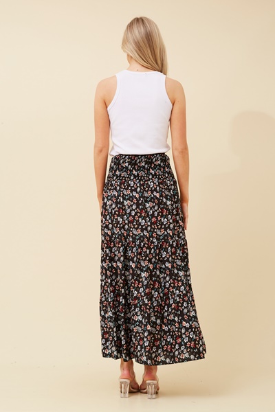 BETTINA FLORAL MAXI SKIRT