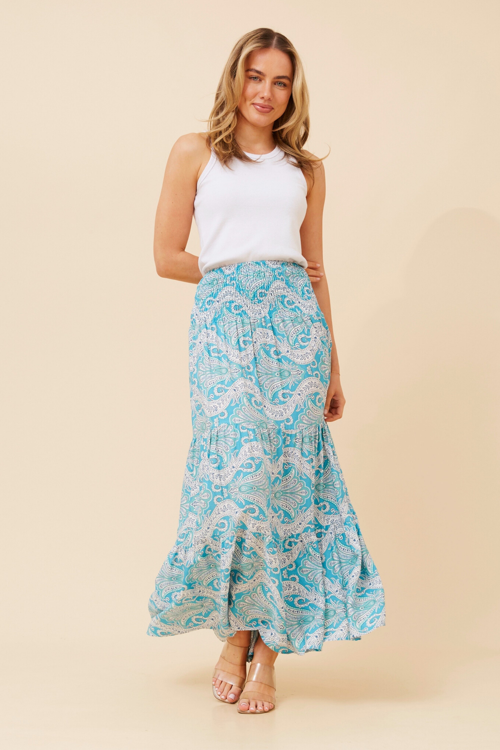BETTINA PRINTED SKIRT