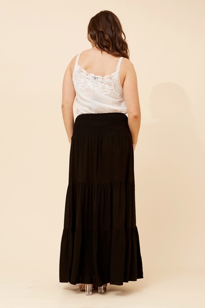BETTINA SOLID MAXI SKIRT