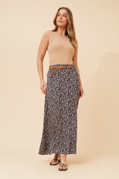 BETTY DITSY PRINT MAXI SKIRT