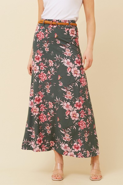 BETTY FLORAL MAXI SKIRT