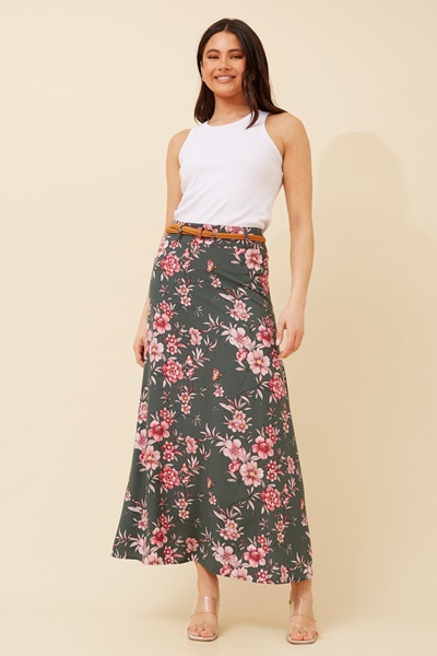 BETTY FLORAL MAXI SKIRT