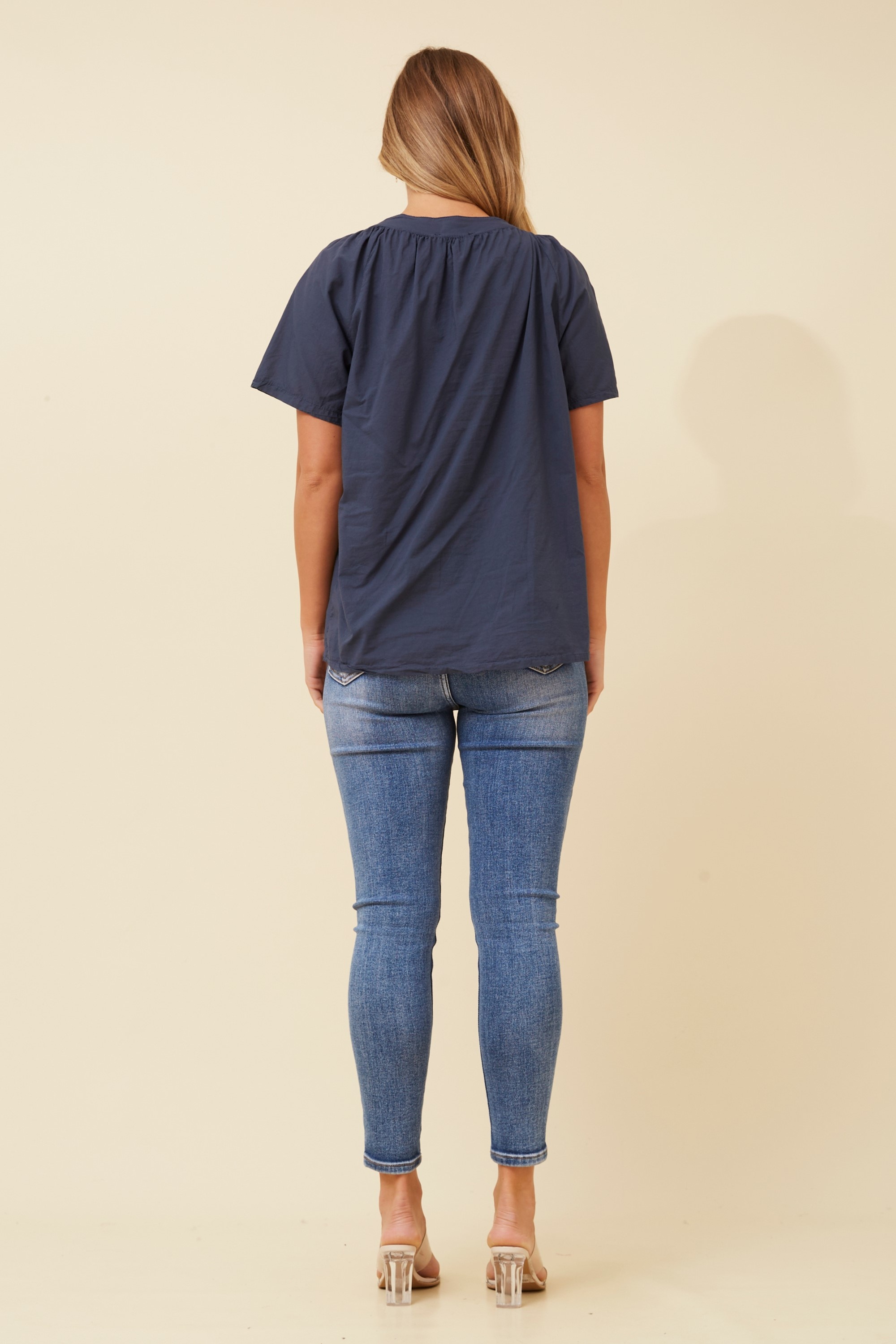 BIDDY EMBROIDERED TOP