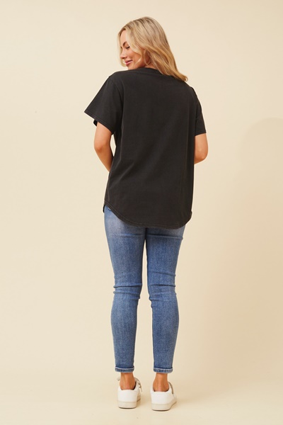 BINDI EMBELLISHED TEE