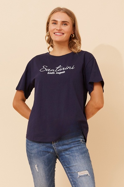 BINDI EMBROIDERED T-SHIRT