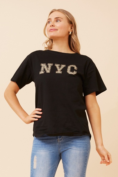 BINDI NYC GRAPHIC TEE