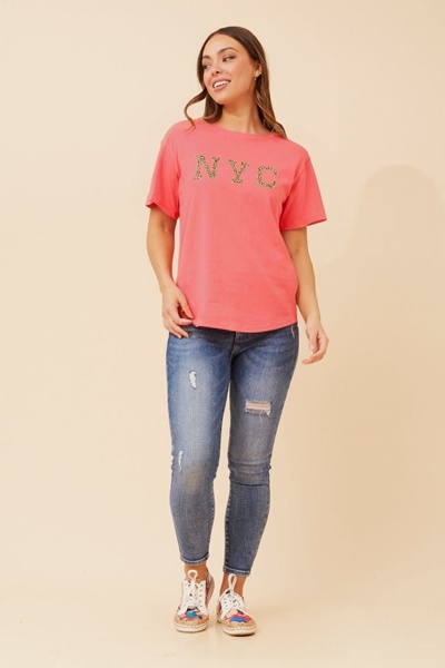 BINDI NYC GRAPHIC TEE