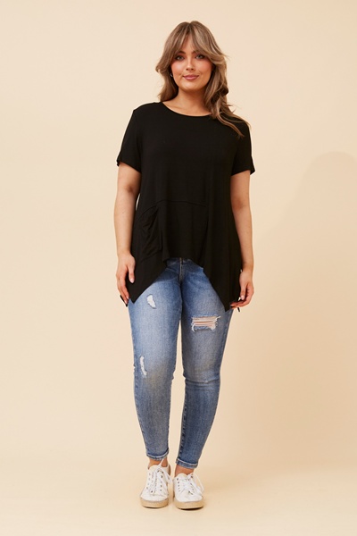 BINITA HANKY HEM TOP