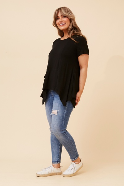 BINITA HANKY HEM TOP