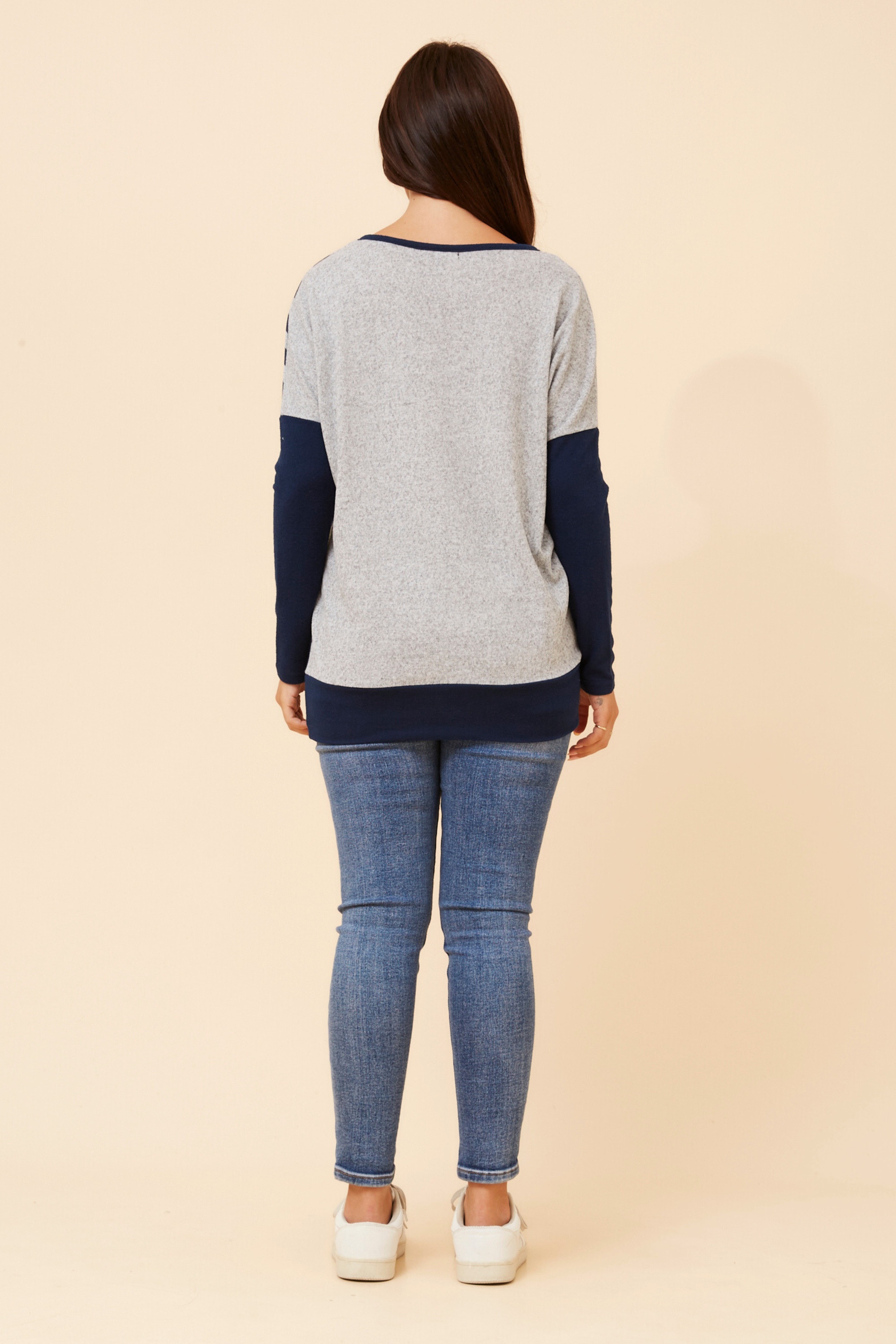 BIRD COLOUR BLOCK TOP