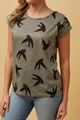 Bird Print Tee