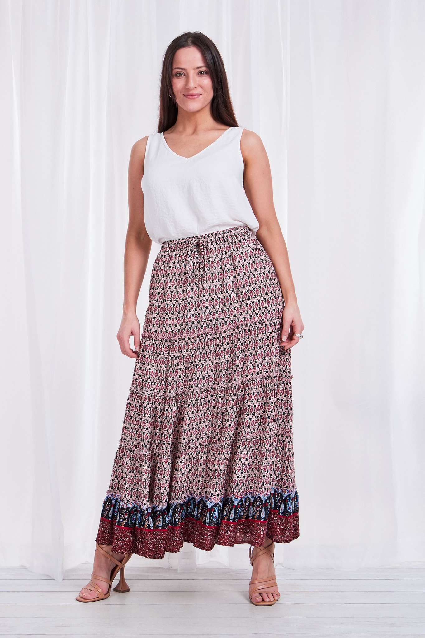 black maxi skirt australia