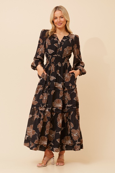 BONINA FLORAL MAXI DRESS