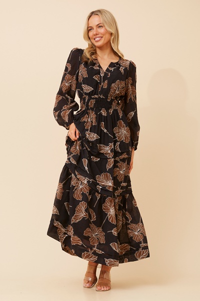 BONINA FLORAL MAXI DRESS