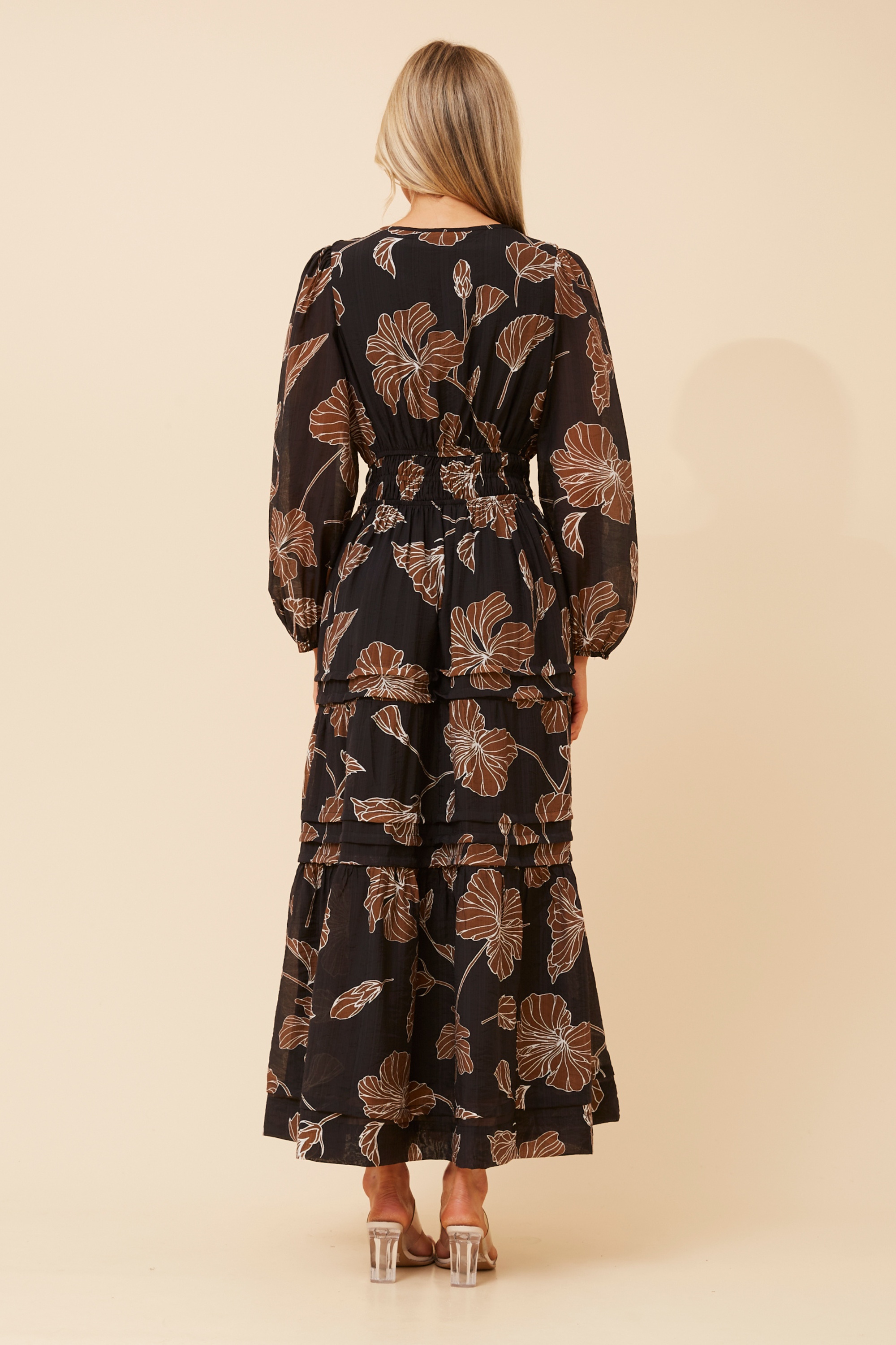 BONINA FLORAL MAXI DRESS