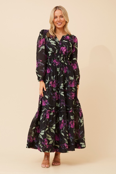 BONINA FLORAL MAXI DRESS