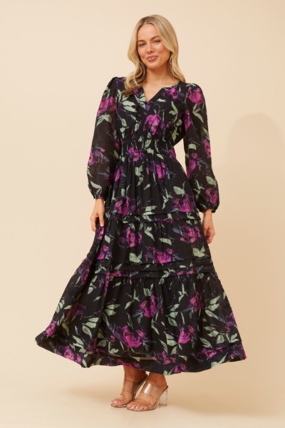 BONINA FLORAL MAXI DRESS