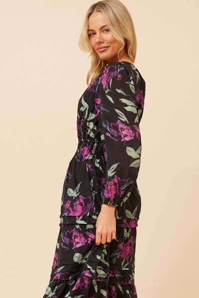 BONINA FLORAL MAXI DRESS