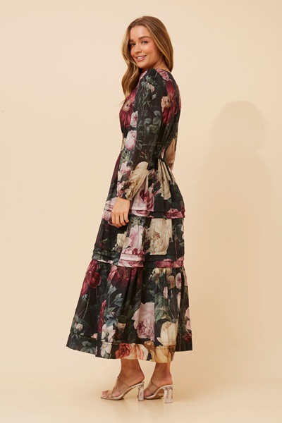 BONINA FLORAL MAXI DRESS