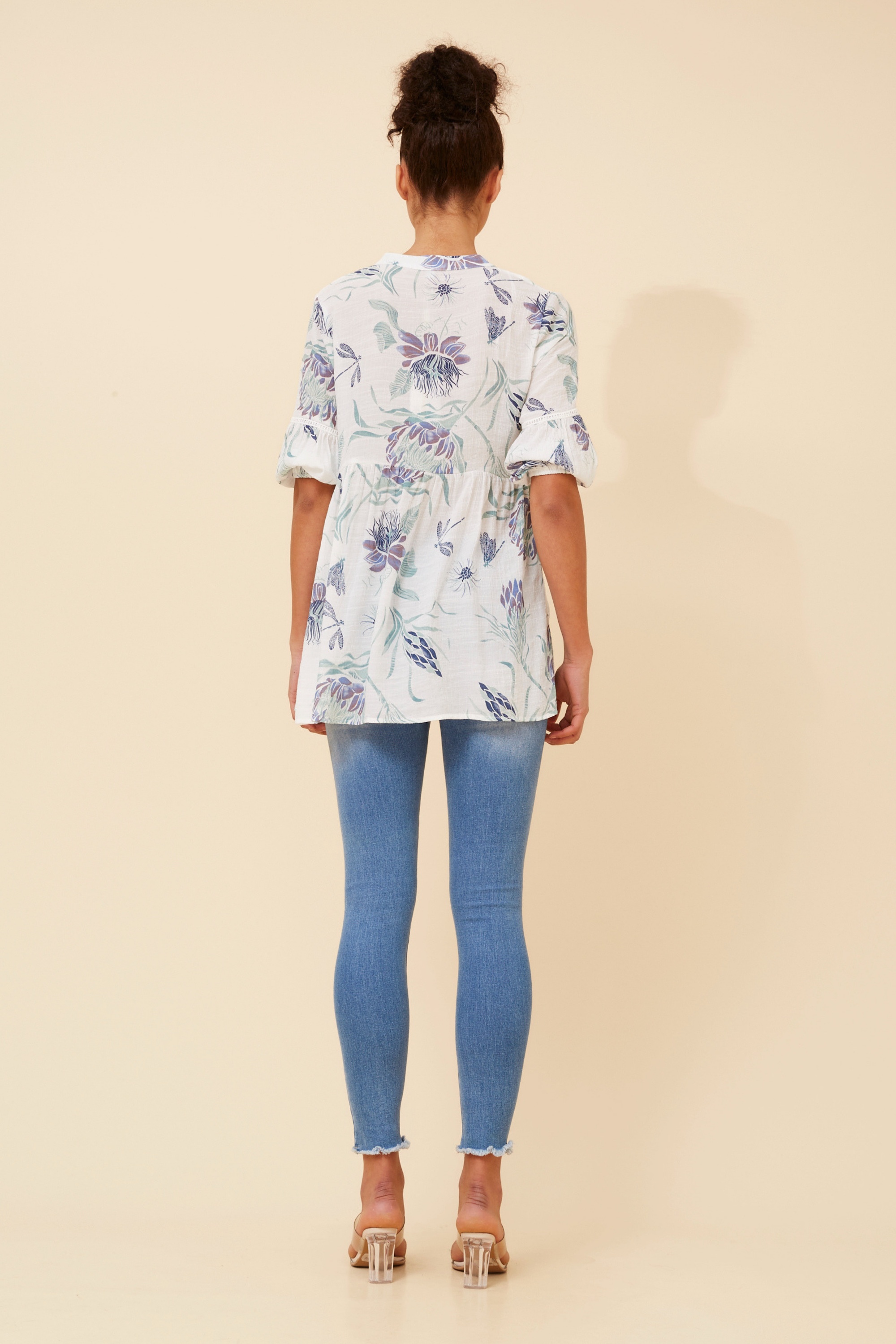 BRANDI FLORAL LACE TOP