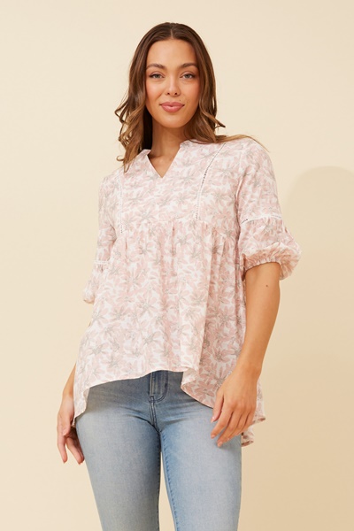 BRANDI FLORAL PRINT TOP