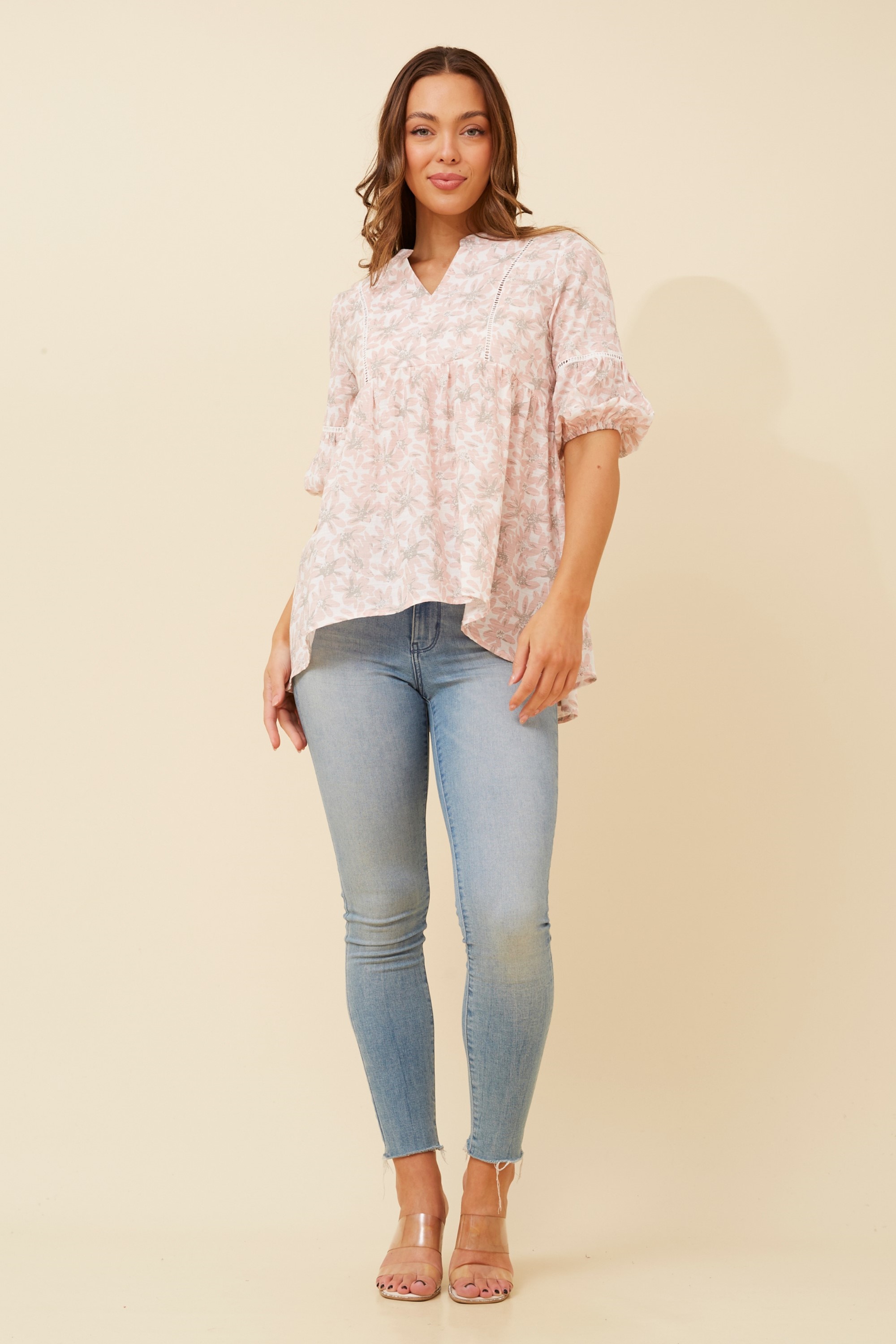 BRANDI FLORAL PRINT TOP