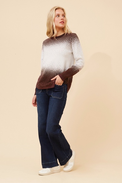 BRAY COLOURBLOCK KNIT PULLOVER